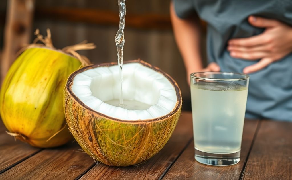 Coconut water may cause digestive issues