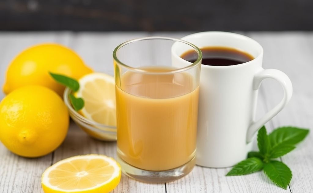 Coffee and lemon for belly fat reduction tips