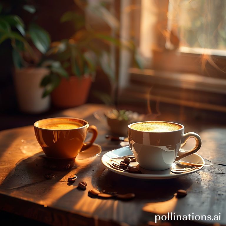 출근 전 커피 vs 점심 후 커피