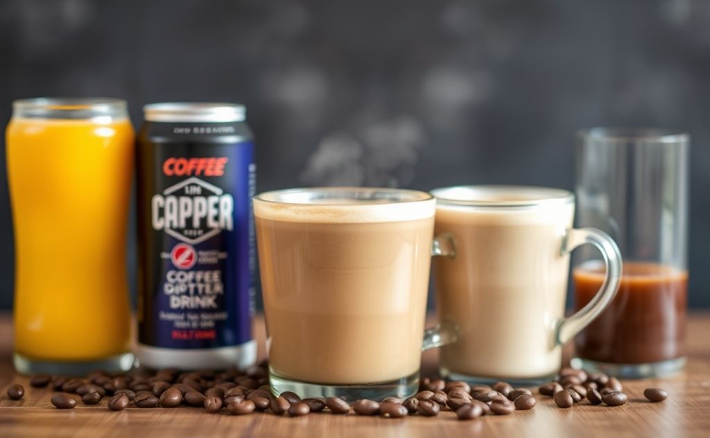 Coffee effects vs energy drinks benefits on health