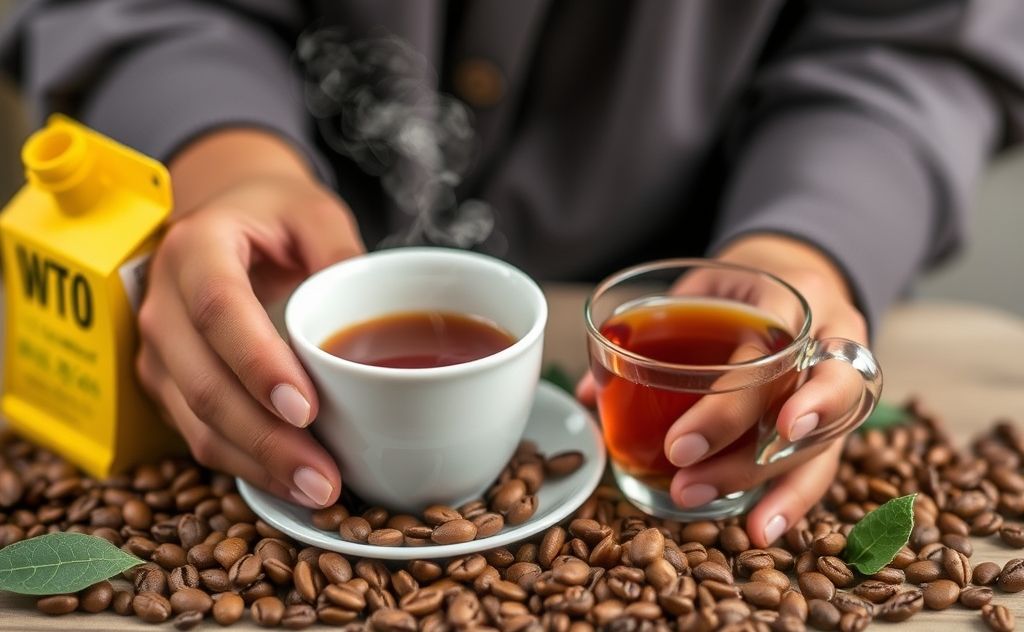 Coffee's high cost compared to tea explained