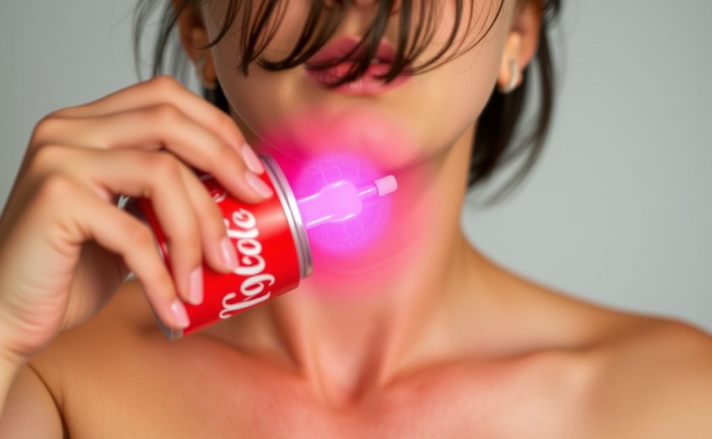 Coke and sore throat: effects on relief and pain