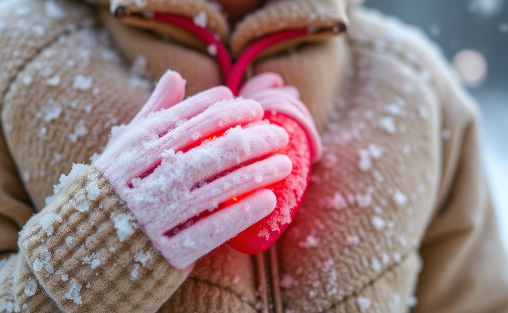 Cold weather affects heart health negatively