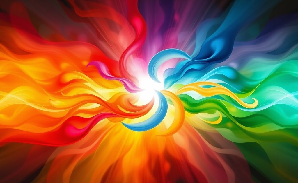 Color therapy balancing doshas with vibrant hues