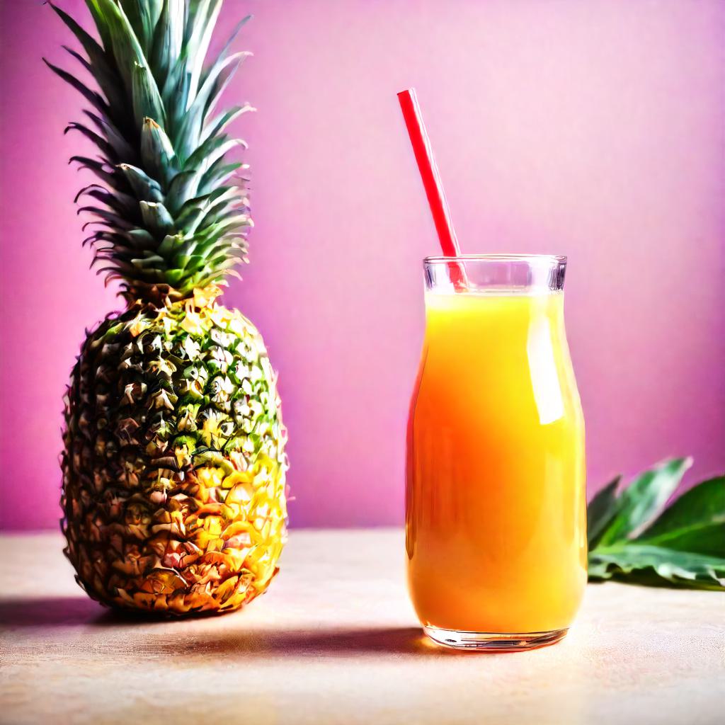 Pineapple juice: a natural defense against urinary infections