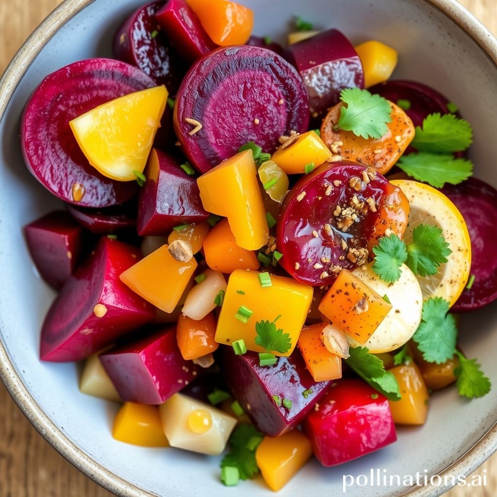 Enhancing Beet Flavors with Sweetness, Acidity, and Herbs