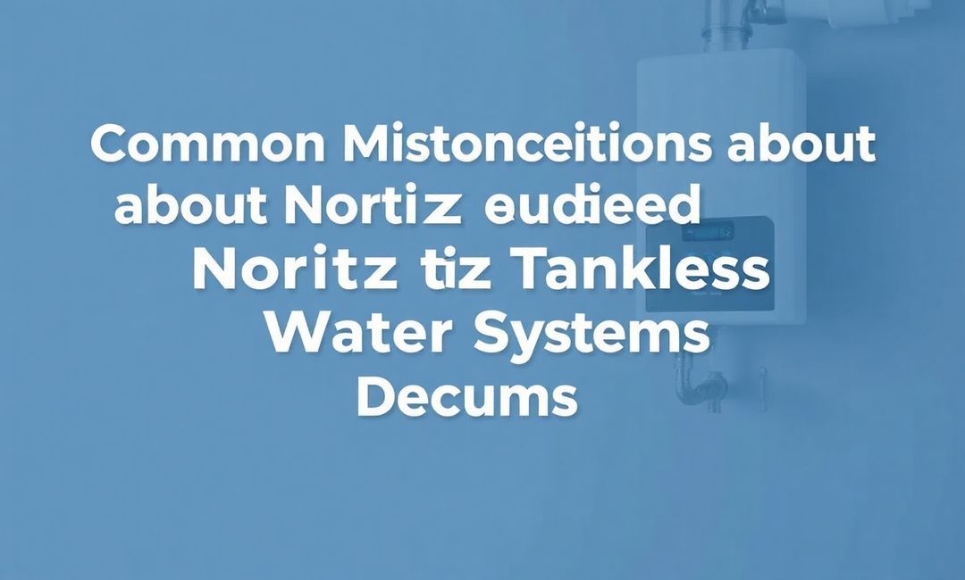 Common Misconceptions about Noritz Tankless Hot Water Systems Debunked