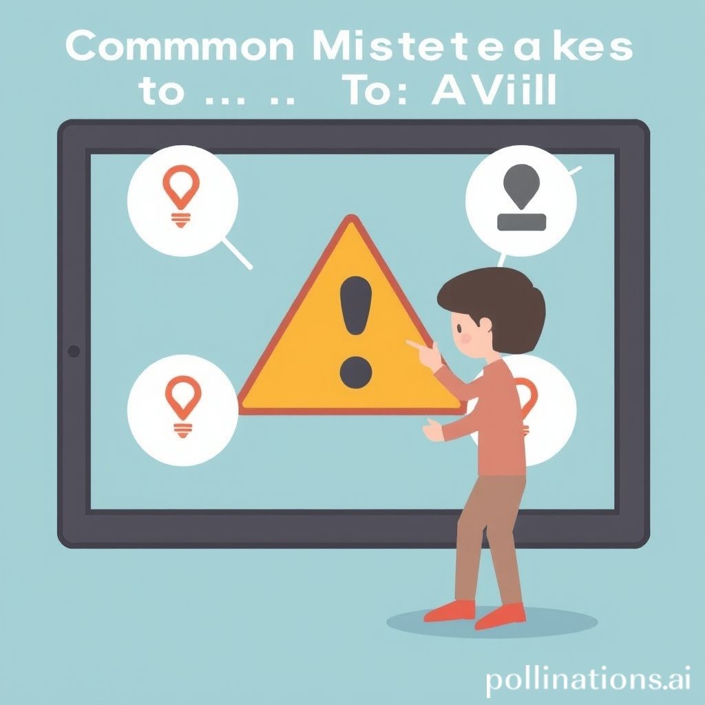 Common Mistakes to Avoid