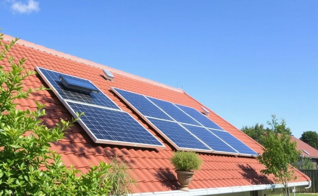 Common shading sources affect solar heater efficiency