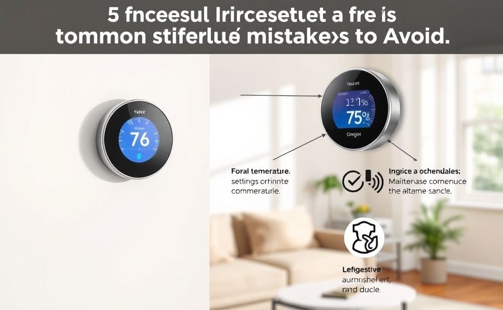 Common thermostat setting mistakes to avoid