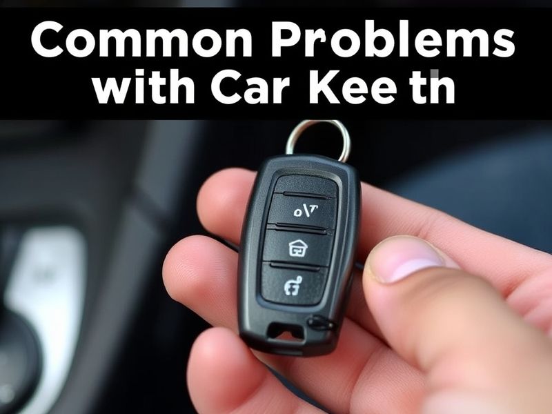 Common problems with car keys and how to fix them