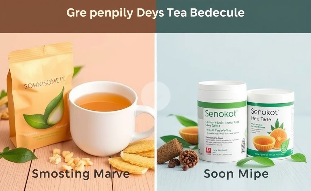 Compare Smooth Move Tea and Senokot benefits