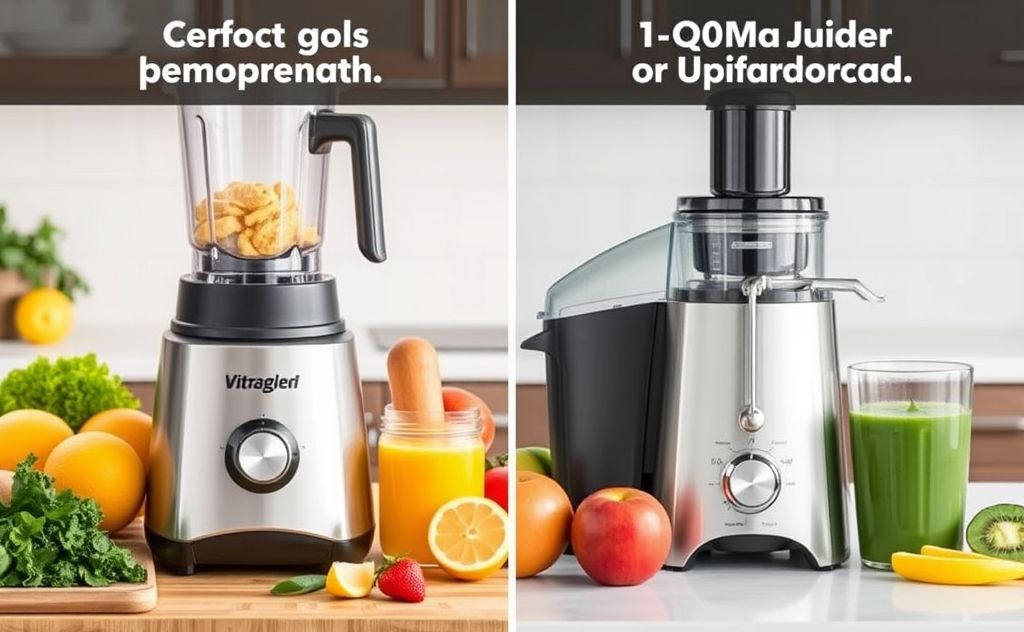 Compare Vitamix and Omega Juicer performance