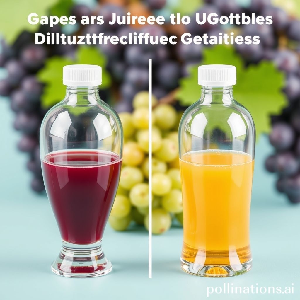 Grape Juice: A Natural Diuretic Alternative