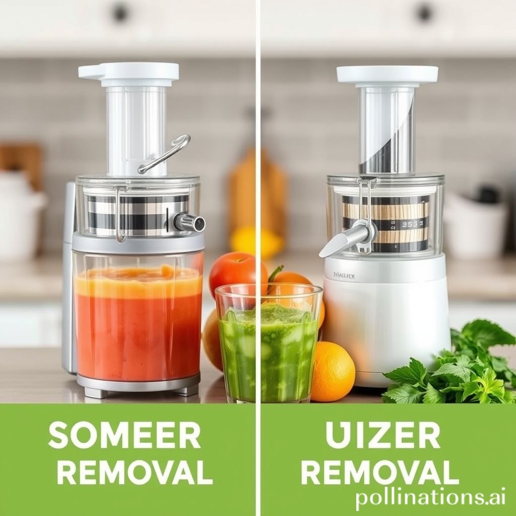 Comparing Juicers: Fiber Removal Efficiency and Extraction Rate