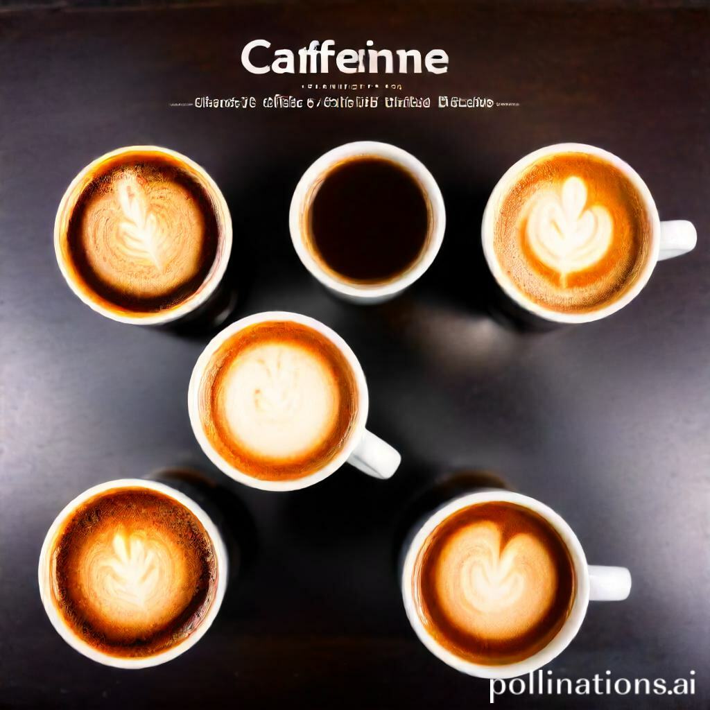 Caffeine Comparison: Espresso, Drip Coffee, and Cold Brew