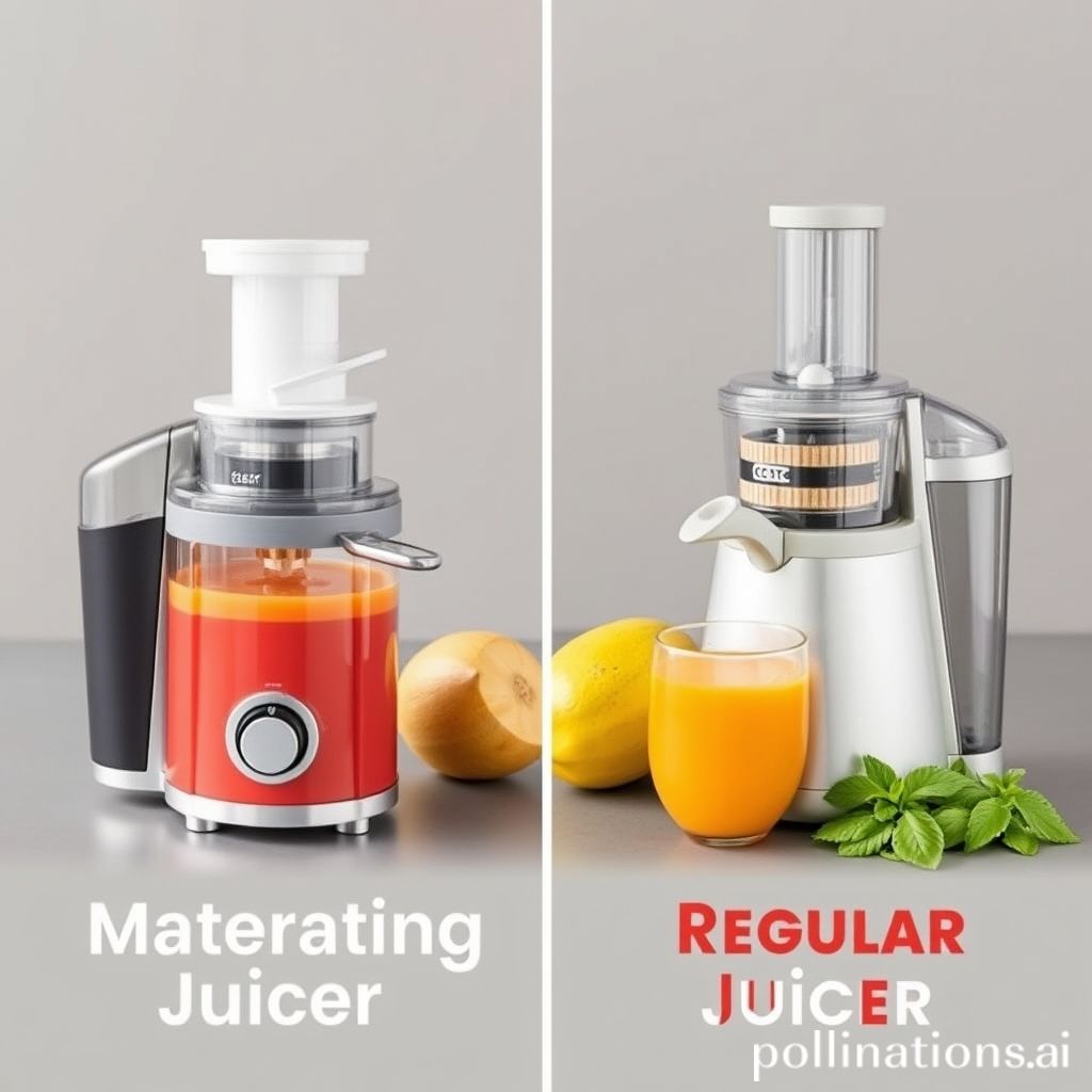 Masticating Juicer vs Regular Juicer: A Comparison