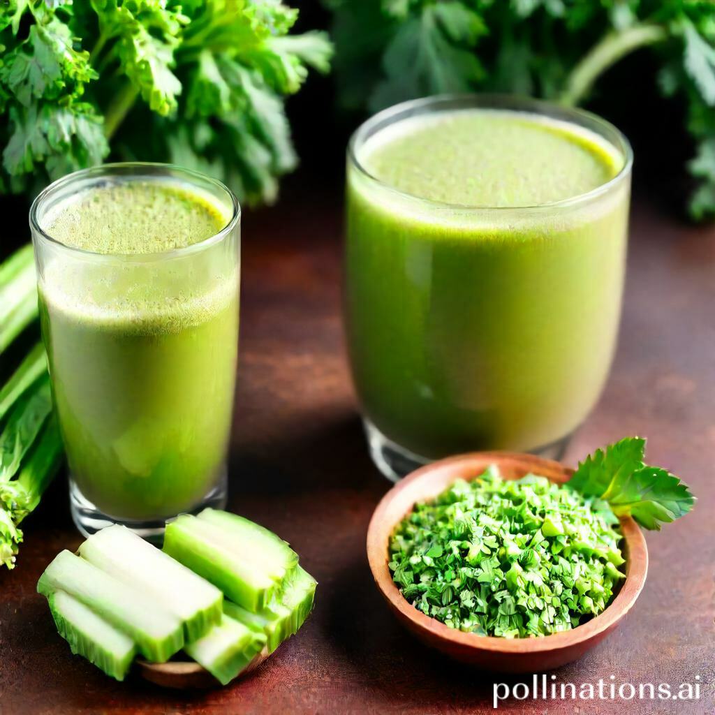 Nutritional Content Comparison: Celery Powder vs Fresh Celery Juice