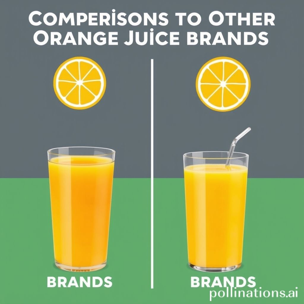 Simply Orange Juice: A Nutritional Comparison to Other Brands