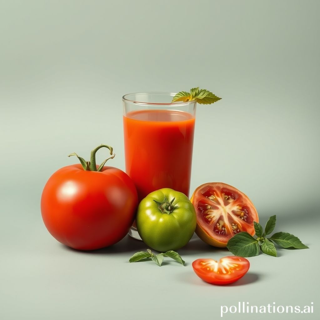 Nutrient-rich Tomato Juice Composition