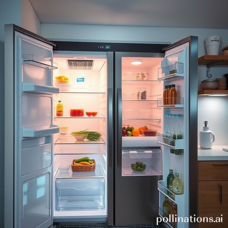 냉장고 문 열림 제어가 가전제품 에너지 효율에 미치는 포괄적 영향