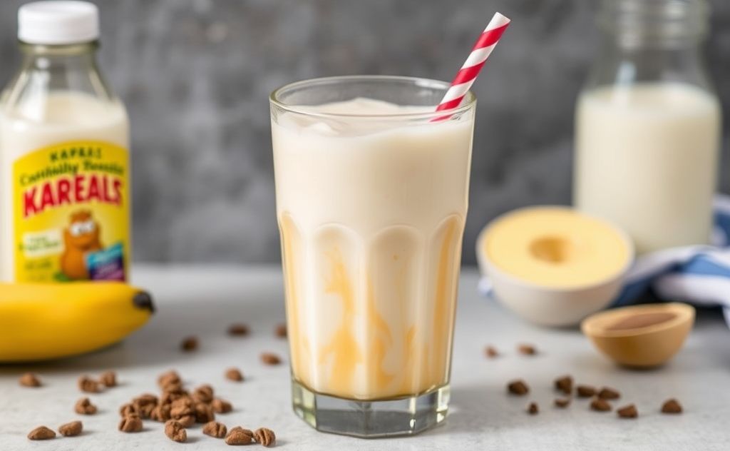 Condensed milk enhances milkshake flavor