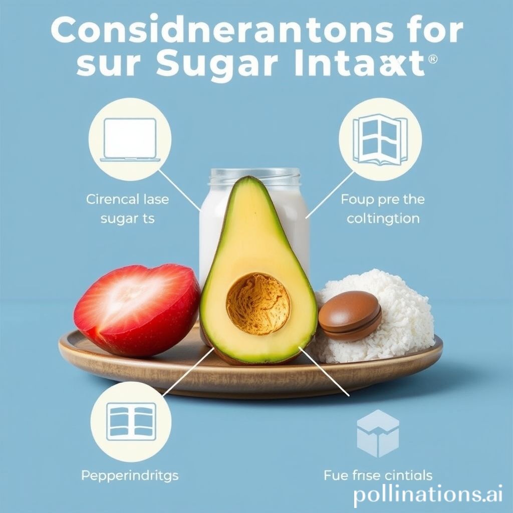 Key considerations for sugar intake and its impact