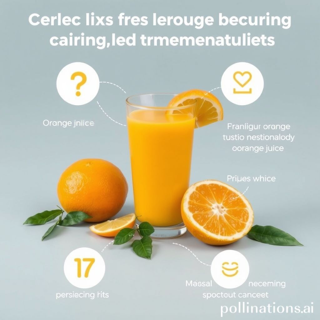 Orange Juice and Menstruation: Acidic and Sugary Implications