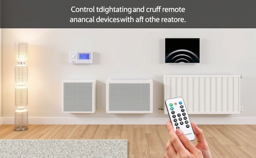 Control multiple heating devices with one remote
