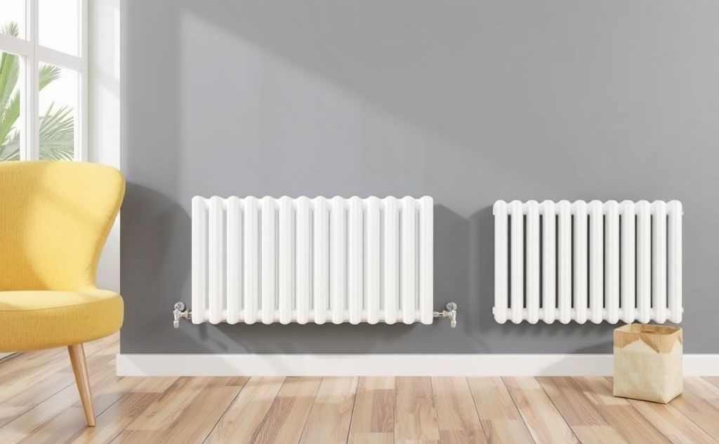 Control options for efficient hydronic radiator systems