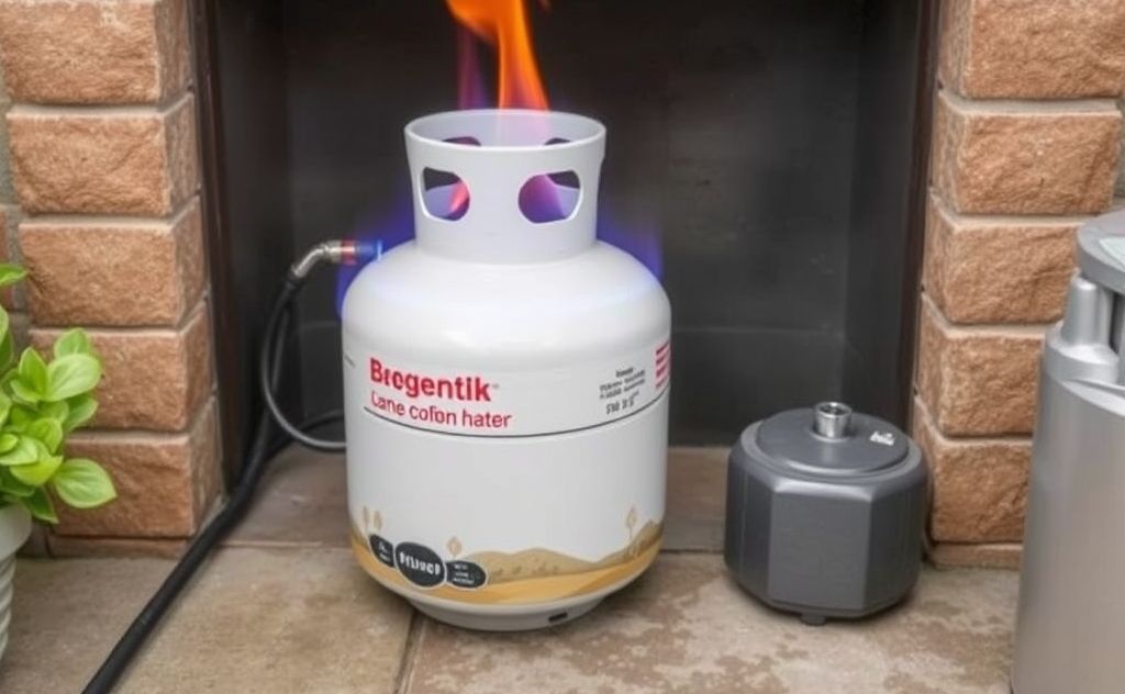 Convert LPG heater to natural gas safely