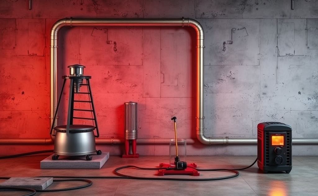 Convert oil heat to electric energy solution