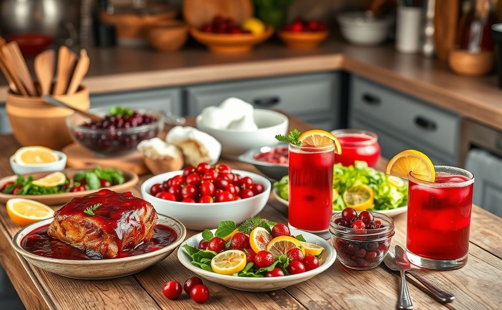 Cooking tips using cranberry juice in recipes