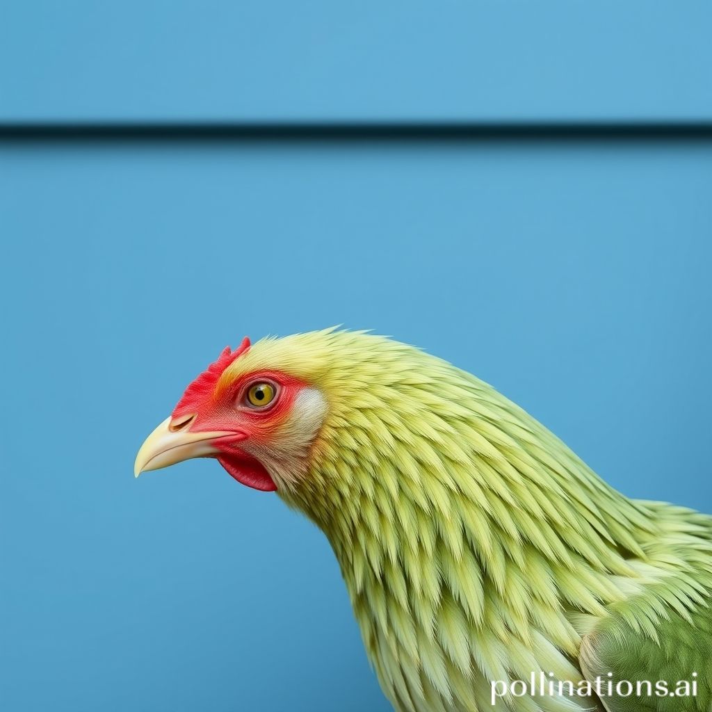Chicken-repelling colors