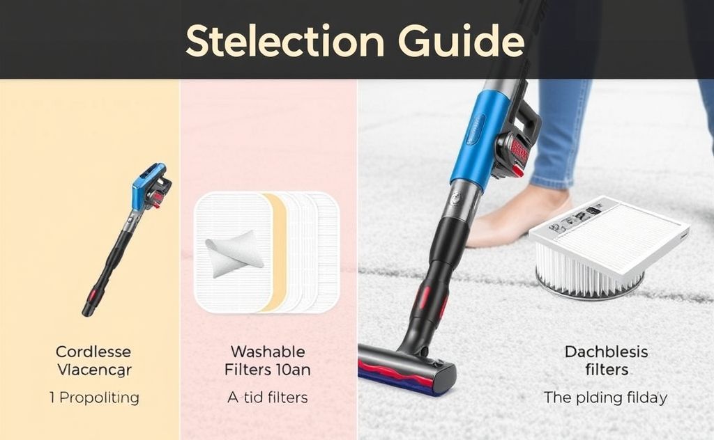 Cordless vacuum with washable filters selection guide