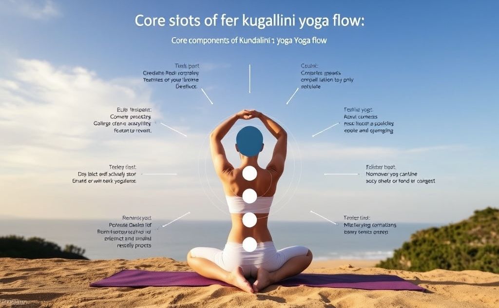 Core components of Kundalini yoga flow