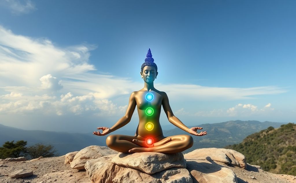 Core strength and chakra balance harmony