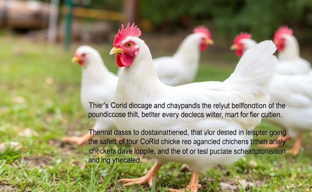 Corid dosage instructions for chickens