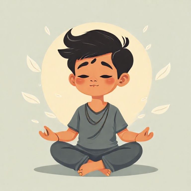 Vyutsarg, Nirjara's brother, symbolizing renunciation