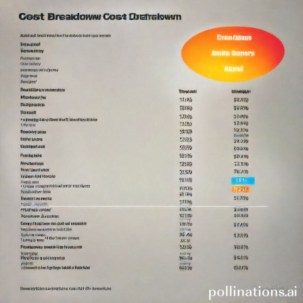 Cost Breakdown.