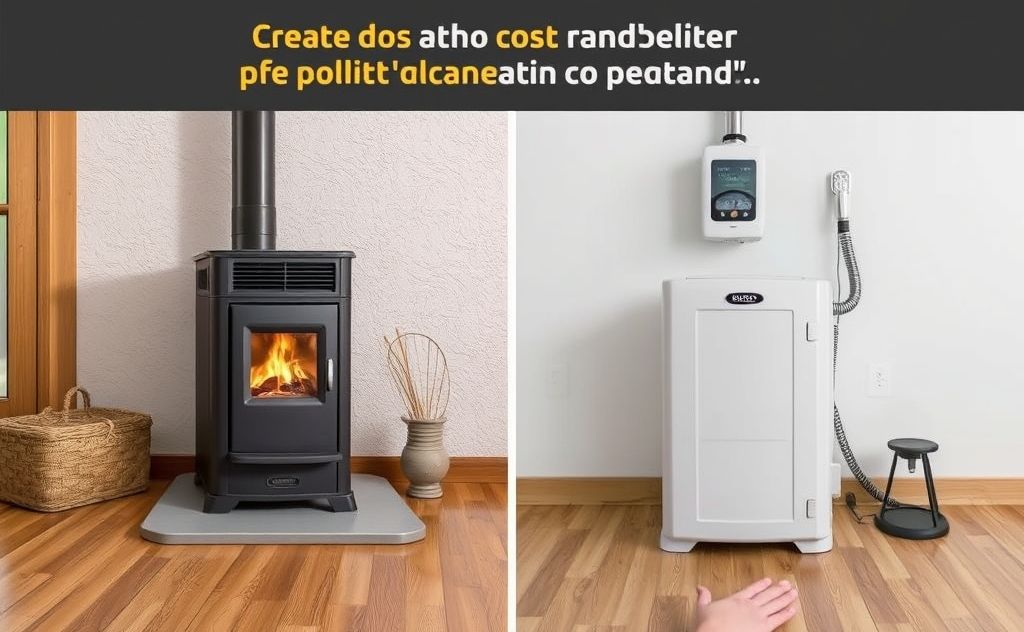 Cost analysis of pellet heaters and electric heaters