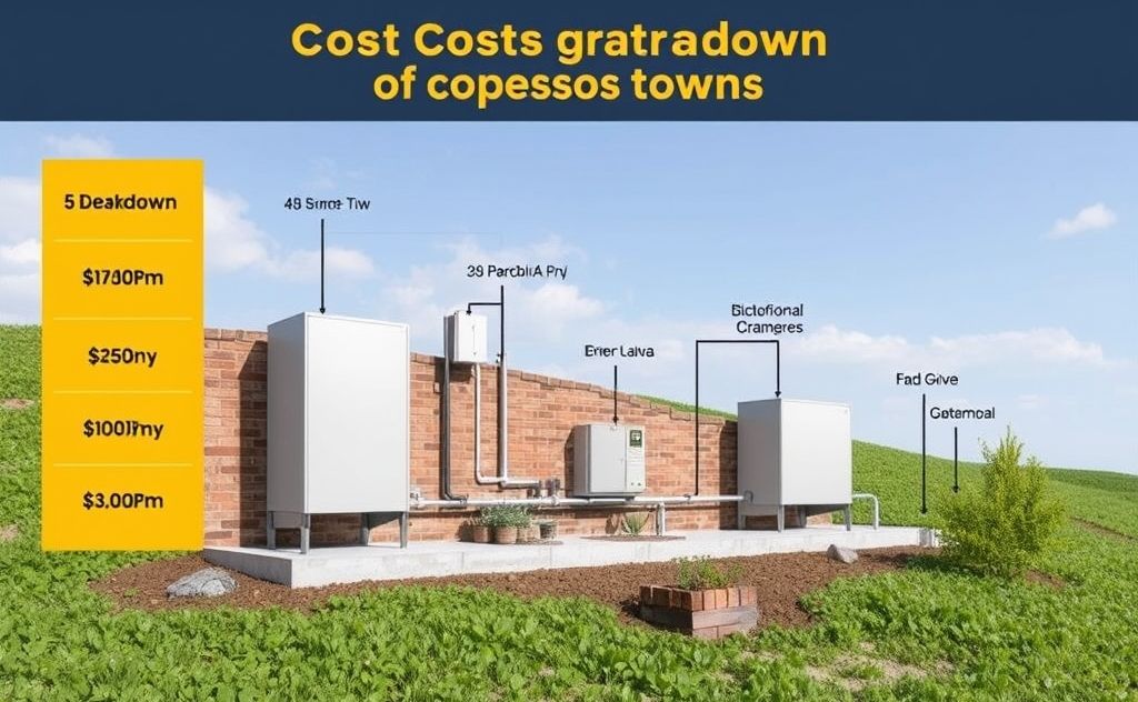 Cost breakdown of geothermal system installation