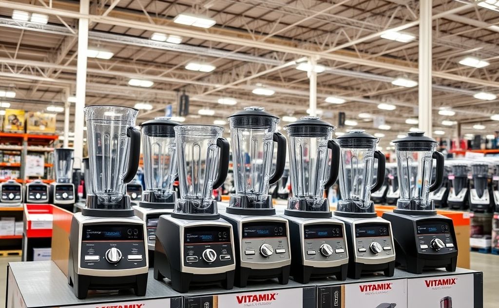 Costco offers a variety of Vitamix blenders.