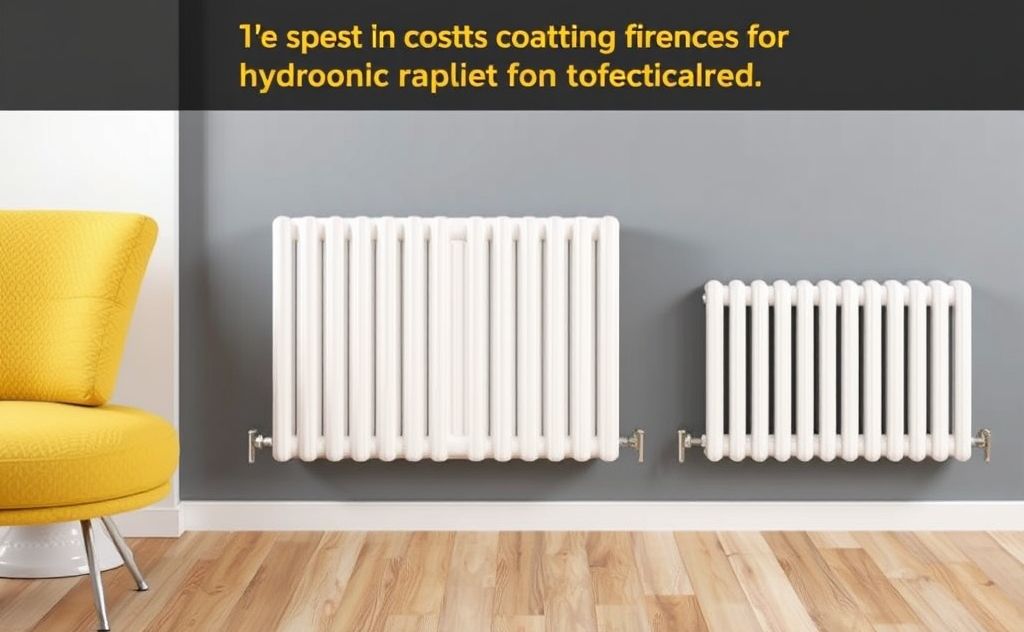 Costs of installing hydronic radiators explained