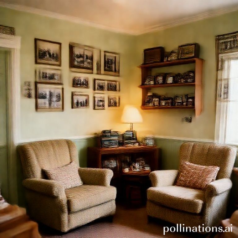 The reminiscence room at Mulberry Court
