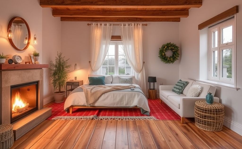 Cozy home comfort with underfloor heating benefits