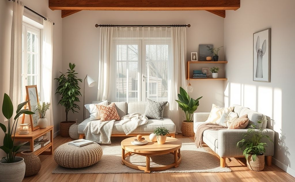 Cozy home environment for comfort and health