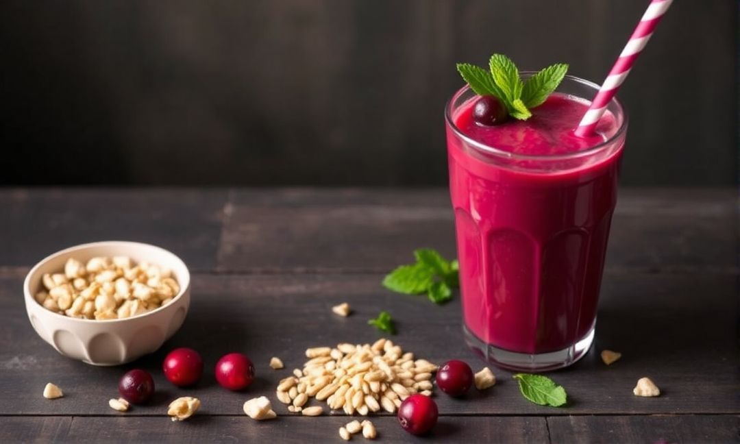 Crafting the Perfect Cranberry Juice Smoothie Recipe with Nuts