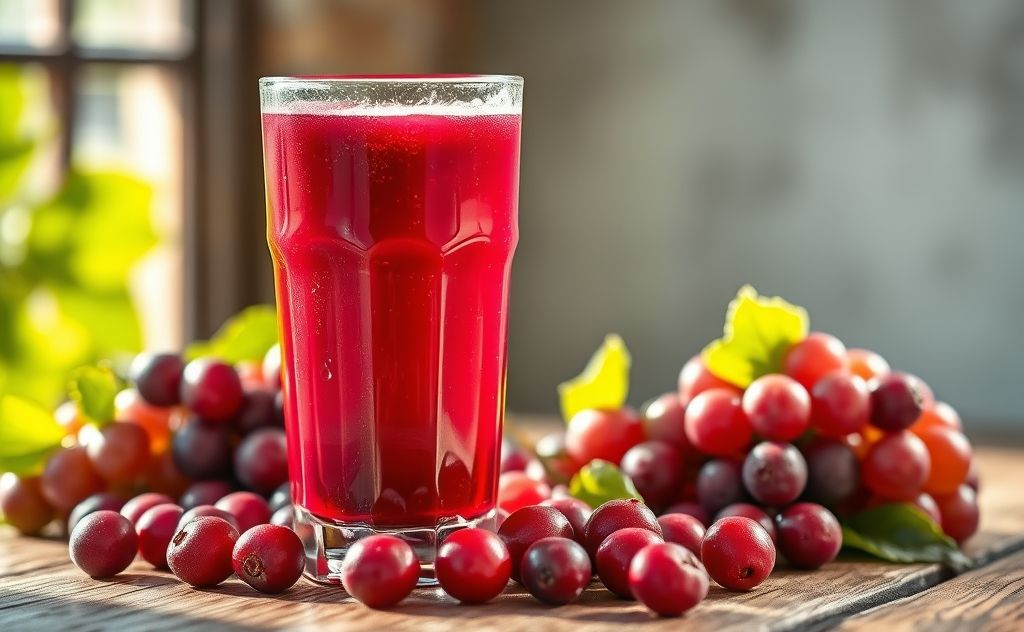 Cran Grape Juice benefits for health and wellness