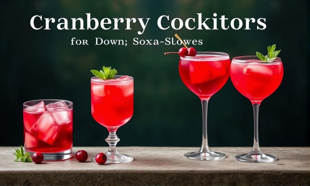 Cranberry Cocktails for Every Occasion